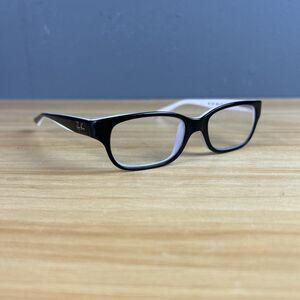 Ray-Ban RB1527 3579 Kids Eyeglasses Frames Only Black White 45-15-125
